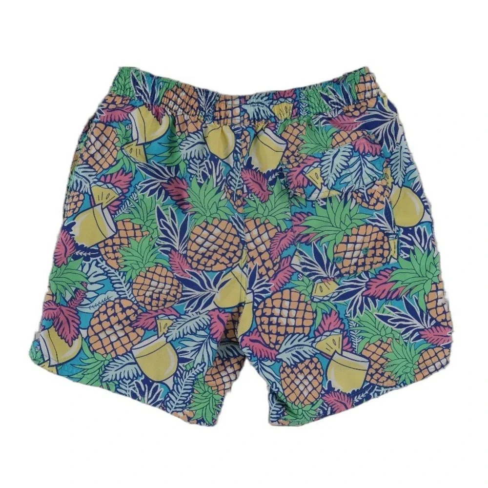 Vineyard Vines Swim Trunks Men's Size XS Multicolor Pineapple Tropical
